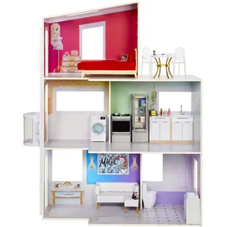 MGA Entertainment Holzpuppenhaus Rainbow High Townhouse mehrfarbig 502203