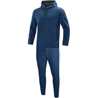 Jako Jogginganzug Premium Basics Marine-Meliert S