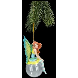 Dekofigur Christbaumschmuck Elfen Ornament Bubble Rider Clover – Amy Brown