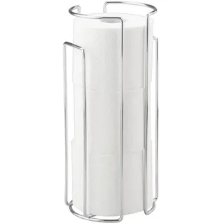 Wenko Toilettenpapier-Ersatzrollenhalter Chrom schwere und massive Qualität Chrom