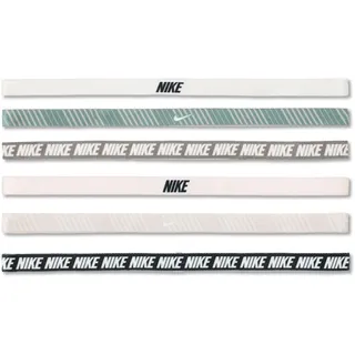 Nike Herren Flex Classic Headbands Printed 6er Pack Stirnbänder Running Fitness Training Sport Haarband Set elastisch, Light Soft Pink/Light Army/White, One Size