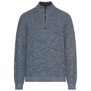 CAMEL ACTIVE Herren Strick-Troyer mit melierter Struktur Tintenblau, Menswear-M