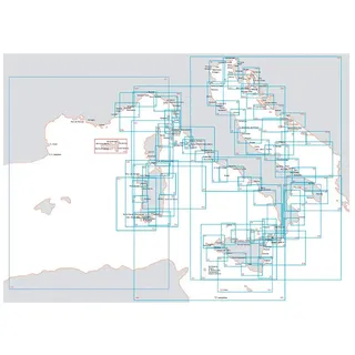 Istituto Idrografico Seekarten Der Insel Elba - One Size