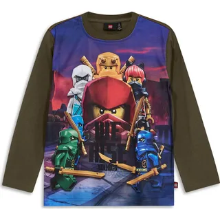 LEGO® kidswear LEGO NINJAGO T-shirt – Lwtaffy 613 dark olive (8026) 116