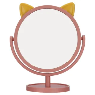 Schminkspiegel, verstellbar, klar, exquisit, flexibel, praktisch, niedlich, klein, für Zuhause, Wohnheim, Rosa