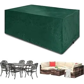 Abdeckung für Gartenmöbel, 250x200x90cm, wasserdichte Schutzhülle für Gartentische, Loungemöbel, Terrassenmöbel, Sofas, Abdeckplane Gartenmöbel, Anti-UV, Rechteckig