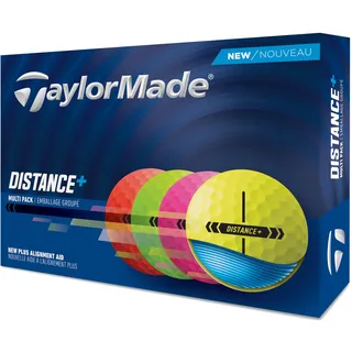TaylorMade New Distance+ Golfbälle 2025, bunt