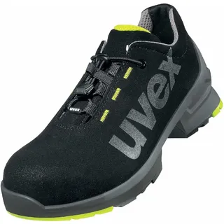Uvex 1 Sicherheitsschuh S2 Halbschuh schwarz/gelb 44 - Schwarz