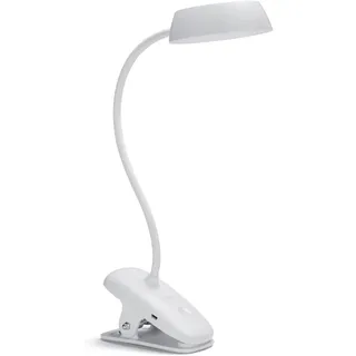 Philips Donutclip DSK201 PT 8719514396890 USB-Leuchte, LED-Klemmleuchte LED 3W Weiß