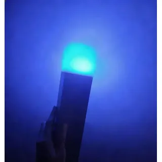 Beleuchtung Wand Fackel Lampe mit 3 Beleuchtungsstufen, Hand gehalten & Wand montierbare Tischlampen, USB wiederaufladbares Nachtlicht, Kostüm Cosplay Bettlampe für Home/Office Dekor