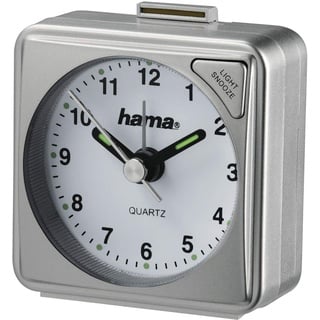 Hama A50 Reisewecker silber