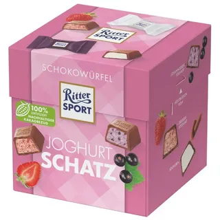 Ritter Sport Schokowürfel Joghurt Weihnachtsschokolade 22 Stück 176 g