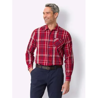 Classic Langarmhemd, bunt