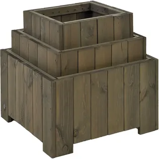 GASPO Wels 35 x 57 x 57 cm Vintage Grau