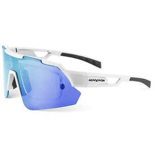 Kayak 3001 Sonnenbrille - White - Blue/Transparent/Dark