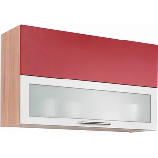WIHO KÜCHEN Hängeschrank Montana 90 x 35 x 56,5 cm Rot