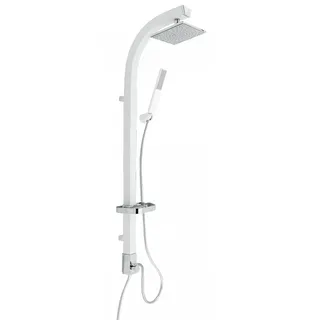 Schütte Madagaskar Brause-Set eckig Weiß 27271000