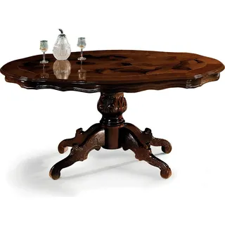 Klassischer Couchtisch Tisch Wohnzimmer Tische Barock Holz Couchtische Kaffee