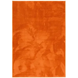 Pergamon Hochflor Langflor Teppich Super Soft Melia , Orange , Textil , Rechteckig , 80x150 cm , Teppiche und Böden, Teppiche, Hochflorteppiche & Shaggys