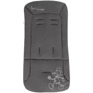 Kinderwagen-Sitzauflage HAUCK "Seat Liner", schwarz (schwarz, mickey mouse), B:37cm H:3cm T:70cm, Baumwolle, Polyester, Kinder-Sitzauflagen, Kinderwagen-Sitzauflage, kompatibel mit hauck Buggys, Kinderwagen und Fahrradanhängern