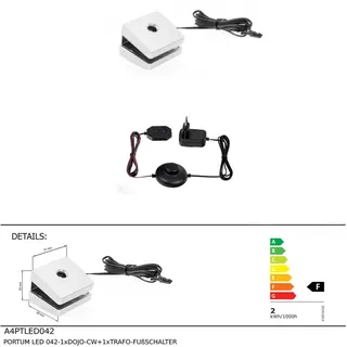 Livetastic Led-Klemmleuchte , Silberfarben , Kunststoff , F , Lampen & Leuchten, Innenbeleuchtung, Tischlampen