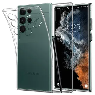 SPIGEN Liquid Crystal Galaxy S22 Ultra Smartphone Hülle, Transparent