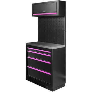 Jbm Serie593p Modulares Möbelset 7 Stücke - Pink - One Size