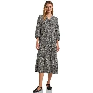 Street One Damen Gemustertes Volant-Kleid