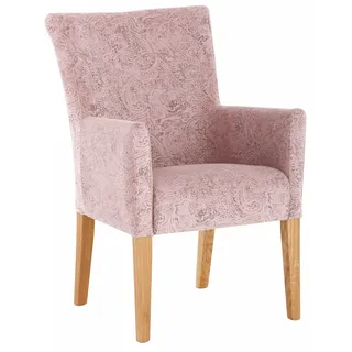 Home Affaire Armlehnstuhl Mikrofaser rosa