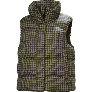 Helly Hansen W Jade Vest sepia houndstooth aop (718) S