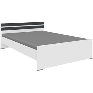 WIMEX Kinderbett Joker 140 x 200 cm Eiche grau weiß