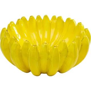 Kare Design »Deko Schale Bananas Ø30cm«, gelb,