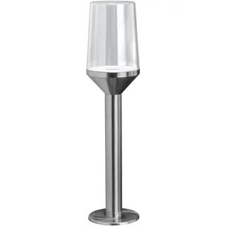 LEDVANCE Wegeleuchte Aluminium 55,4 cm inkl. E27 Leuchtmittel silber