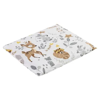 Medi Partners Kirschkernkissen Mikrowelle 20x25cm Körnerkissen groß Wärmekissen 500g Rechteck 100% Baumwolle Öko Natur Massagetherapie - Kirschkernkissen nacken schulter Kältetherapie (Reh)