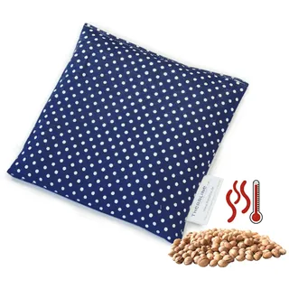 Theraline Kirschkernkissen ca.19x19cm, Wärmekissen, Körnerkissen, Mikrowelle, Körnerkissen Mikrowelle, Kirschkernkissen Nacken Schulter, Wärmekissen Mikrowelle