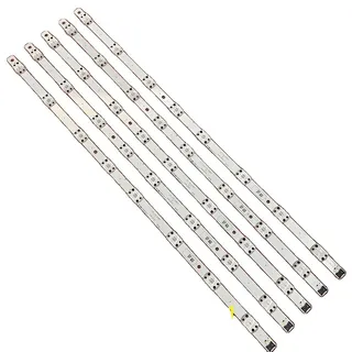 LED-Hintergrundbeleuchtungsstreifen, kompatibel mit mehreren TV-Modellen, Set aus 5 Stück