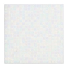 Mosaikmatte Glas Perlmutt Weiß 32,7 cm x 32,7 cm