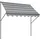 Klemmmarkise Exklusiv 200 x 150 cm grau