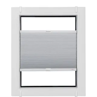 sunlines Plissee »Start-up Style Honeycomb« verdunkelnd energiesparend ohne Bohren verspannt verspannt mit Simply-Fix Klemmträger, Wabenplissee, weiß