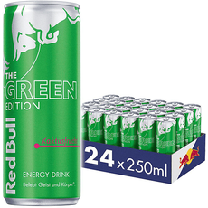 Red Bull 861029 Green Edition, Energy Drink, 24 x 0.25 L
