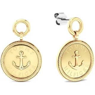 Tommy Hilfiger Jewelry Ohrhänger für Damen Kollektion aus Edelstahl und Gelbgold-beschichtung - 2781032