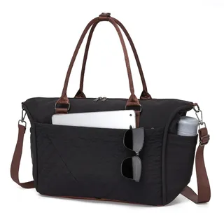 Miss Lulu Reisetasche Sporttasche Damen Wickeltasche Ryanair Handgepäck 40x30x20 Puffer Tasche 24L Weekender Herren Wasserabweisend Abnehmbarer Schultergurt