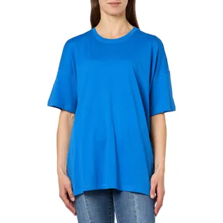 ONLY Damen T-Shirt Onlmay Life S/S Oversize Top JRS, Blau, XS