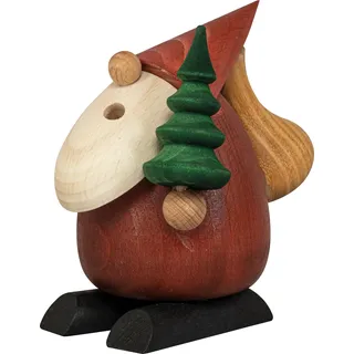 SAICO Original Räuchermännchen »Weihnachtsmann-Baumlieferservice« BxHxT: 10x11x10 cm