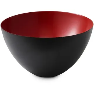 Norman Copenhagen Krenit Deko Schale, Stahl, rot, 14x25cm