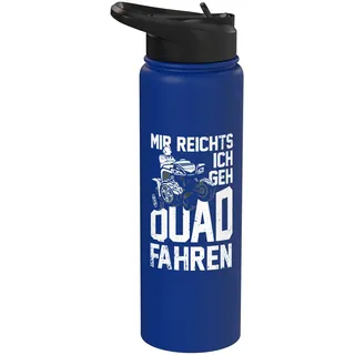 Mir reichts ich geh Quad fahren Extrem Offroad ATV Stainless Steel Insulated Water Bottle