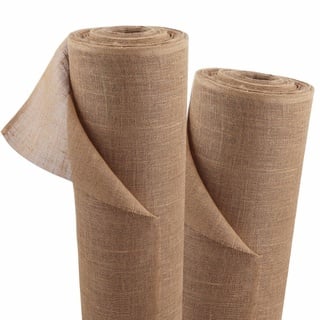 15m x 1m Jutegewebe 215g/m2 Jutematte Gartenjute Jute Stoff Sackleinen Juteband