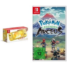 Nintendo Switch Lite, Standard, gelb + Pokémon-Legenden: Arceus - [Nintendo Switch]