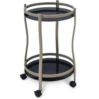 Idimex Servierwagen Vega champagne/schwarz