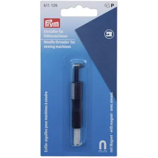 Prym Einfädler für Nähmaschine + Magnet Magnetischer Nadeleinfädler, Plastik, violett, Einheitsgröße